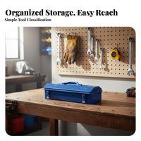 Professional-Grade Grade Cantilever tool container sturdyDuty Sectisingled Storage Box Multipurpose Tool Chest long-lasting for DIY hobbyists, Professionals, Auto Repair, Workshop, Job location, Craft Room