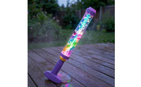 Transparent Glowing Rainbow Water Blaster Cylindrical LED Water Blaster Toy Plastic Plaything Easy to Fill