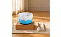 Frosted Sound Bowl Matte Finish Tone Bowl Striking Sticks Sound Instrument