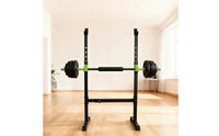 Adjustable Weight Bench Compact Floor Squat Stand Simple to Install Fitness Equipment for Weightlifters