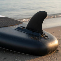 Clip in Fin with Base Aerodynamic Paddleboard Fin with Base Tracking Skeg for Rivers, Paddle Boarding