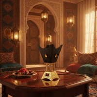 Electric Scent Warmer Ornate Electric-Powered Scent Warmer Tabletop Censer for, Meditation