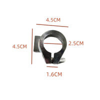 Anti-Slip Drum Stand Clamp with Locking Tab Nonslip Drum Memory Lock Stable Hardware Secure for Drummers