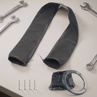 Trolling Motor Cable Sleeve Heavy-Duty Cable Sleeve with Zipper Flexible