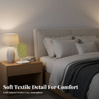 Makeup Mirror Light Screen Blocking Round Mirror Dust Cover Dustproof Household Textile for Dressing Table, Bedroom, Washroom