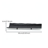 Boat Tray Hammered Fruit Tray Low-Profile Centerpiece Bowl for Dining Table, Reception Area