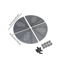 Centrifugal Grip Aluminum Lathe Chuck Corrosion-Resistant Bowl Turning Chuck Long-Lasting Woodworking Tool Compatible for Turners, Woodworkers