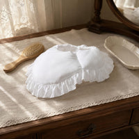 Lolita Bustle Skirt White Padded Bustle Skirt Tie Closure