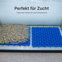Aquarium Undergravel Filter Plate for Fish Tank Bottom Filtration, Turtle Basking Platform, and Aquatic Plant Landscaping