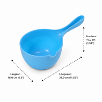 Automatic Chicken Waterer, Small Plastic Water Dispenser, Easy to Clean for Poultry