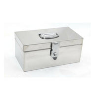 Top Coin aperture fastening mechanismable currency Box sturdy Construction Portable currency Tin with fastening mechanism Educational Gift Piggy Bank Removable Organizer Tray for Children, Small Business Owners, marketplace Stall, Shop, Bedroom, Office