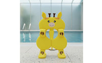 Cartoon Design Underarm Swim Band Adjustable Size Anti Tip Baby Buoyancy Aid Leg Support Deer Swim Buoyancy Aid for Babies, Toddlers, Children 3-4 Years