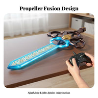Single-Key Takeoff/Landing Flying Blade Dr Single 360° Trick S Hand Gesture Control Dr Single Stable Hovering for Boys, Kids, Indoors