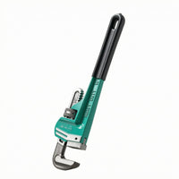 Heavy Duty Pipe Wrench Green Painted Adjustable Pipe Wrench