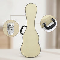 Ukuleles Hard Case Lockable Ukuleles Case with Storage Compartment Secure for Artists, Travel