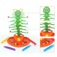 Wobbling Creature Game Laugh-Audibly Game with Tweezers Hilarious for Children