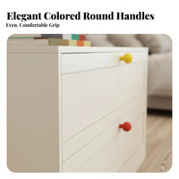 Formaldehyde-without Vertical Drawer Unit Space-Saving Design 5-Drawer Vertical Cabinet Large Capacity Chest of Drawers Minimalist Design for Homeowners, Students, Bedroom, Hallway, Closet, Nursery
