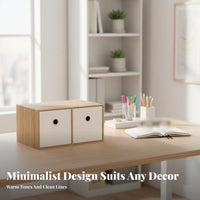 Desktop Drawer Unit Multi-Purpose Organizer Box Space-Saving for Desk, Hobbyists
