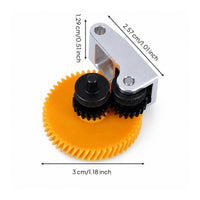 Feeder Gear Kit Upgraded 3D Printer Parts High Precision for Makers