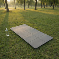 Anti-Slip Foldable Exercise Mat Portable Exercise Mat with Carry Bag Compact Textured for Travelers