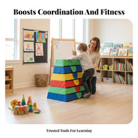 Children's Jumping Horse Early Education Sensory Training Toy Gross Motor Skill Development Preschool Teaching Prop for Preschoolers, Kindergarten