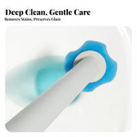 Toilet Brush Set Hygienic Toilet Brush Kit Space Saving Washroom Accessory for Office, RV