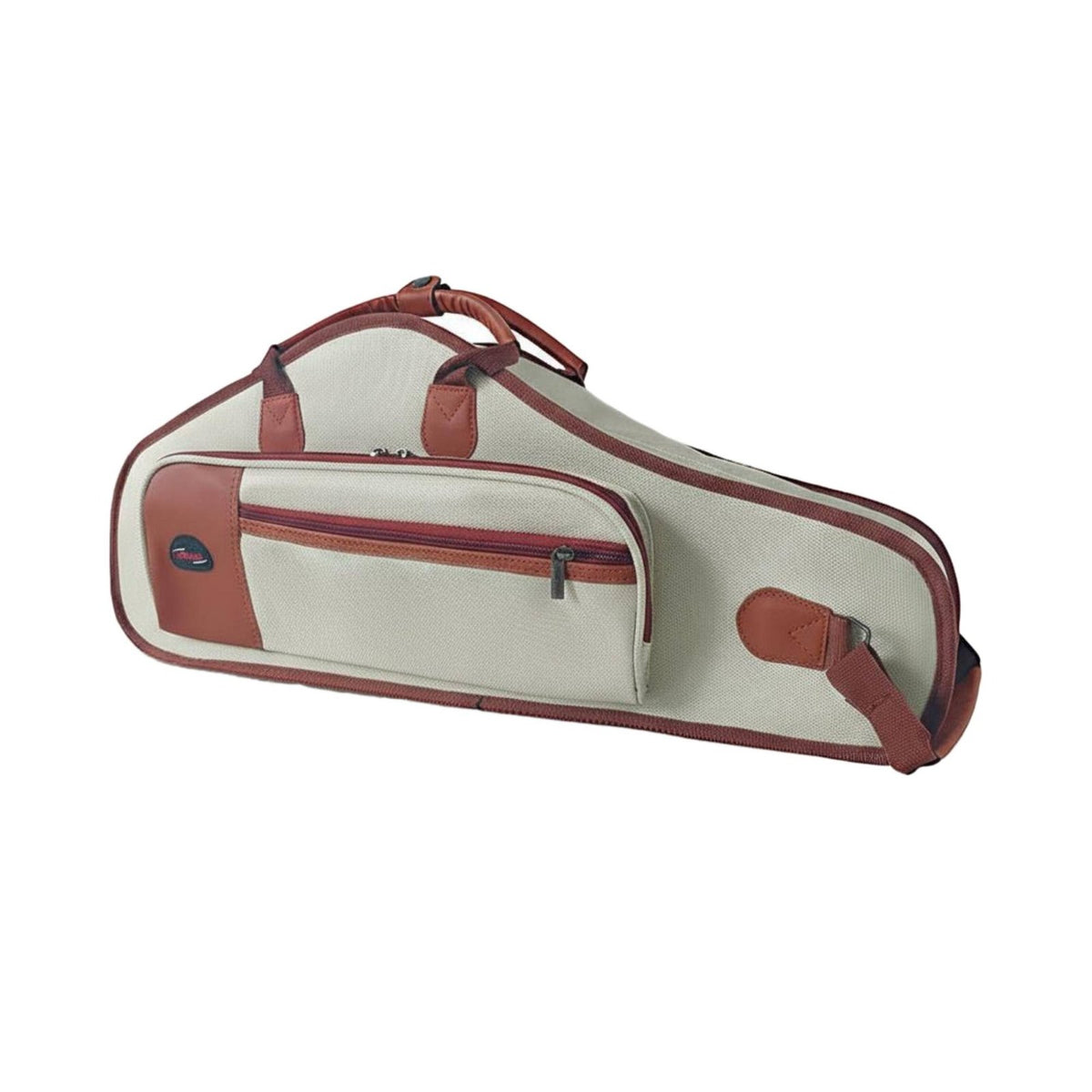 Backpack Design Shaped Alto Saxophsingle Case Padded Interior Soft Saxophsingle Case Shockproof Instrument Gig Bag Water-Resistant for Saxophonists, Music Students, Band Members, Travel, Storage, Performances, Rehearsals