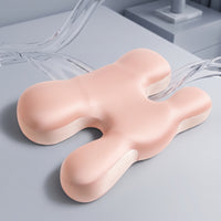 Side Sleeper Contour Pillow Ergonomic Memory Foam Pillow Contoured Bedding Pressure Relief for Bedroom, Salon