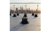 Easy to Install Adjustable Deck Pedestal Long-Lasting Adjustable Pedestal Support Heavy Duty Height Adjust Deck Support High Load Capacity for Fountain Area, Balcony