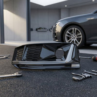 Grille Trim with ACC Opening Compatible Bumper Grille Trim Panel Aerodynamic