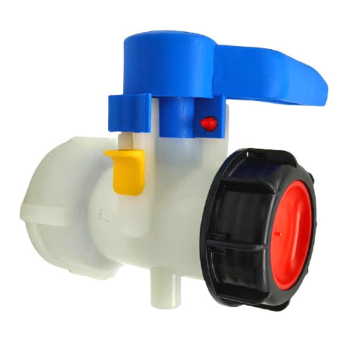 Tote Butterfly Valve High-Density Polyethylene Ton Container Tank Butterfly Valve Resistant for Liquid Transfer