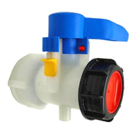 Tote Butterfly Valve High-Density Polyethylene Ton Container Tank Butterfly Valve Resistant for Liquid Transfer
