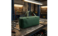 Canvas Tool Bag Heavy-Duty Zippered Tool Bag Organizer for Mechanics, Electricians, Job Site, Workshop, Car