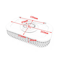 Replacement Air Filter Long-Lasting Motorcycle Air Filter High Quality Efficient for DIY Mechanics, Engine Intake