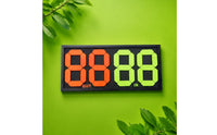 Soccer Substitution Board Printed Labels Substitution Scoreboard Metal Frame Flip Number Scoreboard for Referee Scoring