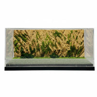 Imitation Mountain Road Diorama Box Ready to Use Dustproof Model Car Storage Clear View Crafting Essentials for Hobbyists, Shelf, Desk