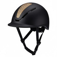 Matte Black Equestrian Helmet Adjustable Horse Riding Helmet CE Certified for Children
