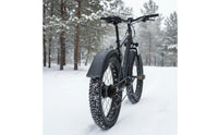 Cycle Mudguard Black Bike Mudguard Easy to Install with Mounting Bracket for Trail Riding