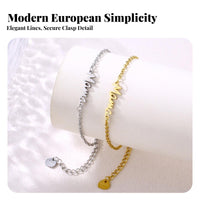 Mama Bracelet Delicate Design Stainless Steel Mama Bracelet Adjustable Chain