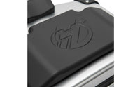Universal aluminum motorcycle tail box backrest pad
