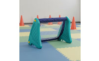 Children's Football Goals Frame Gift Idea Kids Soccer Goals Net Beginner Friendly Mini Football Net for Young Children, Playroom
