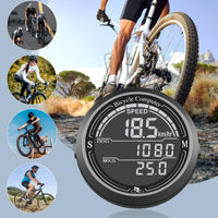 Luminous Digital Bike Computer Waterproof Bike Speedometer Multi-Function Cyclometer Automatic Backlight for Road Cycling