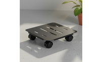 Plant Pot Mover with Wheels Versatile Rolling Pot Mobility Tray Floor Protection Rolling Planter Cart for Indoor, Outdoor, Balcony