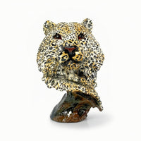 Creature Bust Figurine Carved Abstract Bust Sculpture Hand Finished Tabletop Ornament for Homeowners, Bookshelf