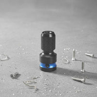 Multi-Function 1/2 Inch to 1/4 Inch Hex Adapter Secure Fit Quick Release Adapter Chuck Strong Grip Quick Release Chuck Converter Wear Resistant for Repair, Workshop, Construction