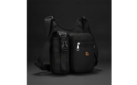 Crossbody Shoulder Bag Multifunctional Crossbody Bag with Front Pocket Structured for Journeyers, Commuters