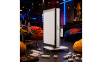 Built-in Lifting Mechanism Automatic Mahjong Table Central Playing Area Square Mahjong Table Dark Frame Game Furniture Four Straight Legs
