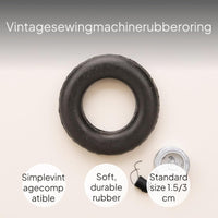 Sewing Machine Rubber Belt for Vintage Pedal Models