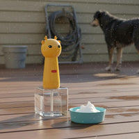 Pet Shampoo Latherer Smart Foaming Cat Dog Bath Latherer Easy to Use Deer Foam Dispenser