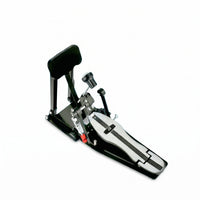 Spring-Loaded Drum Practice Pedal Padded Bass Drum Practice Pedal Metal Rubber Surface
